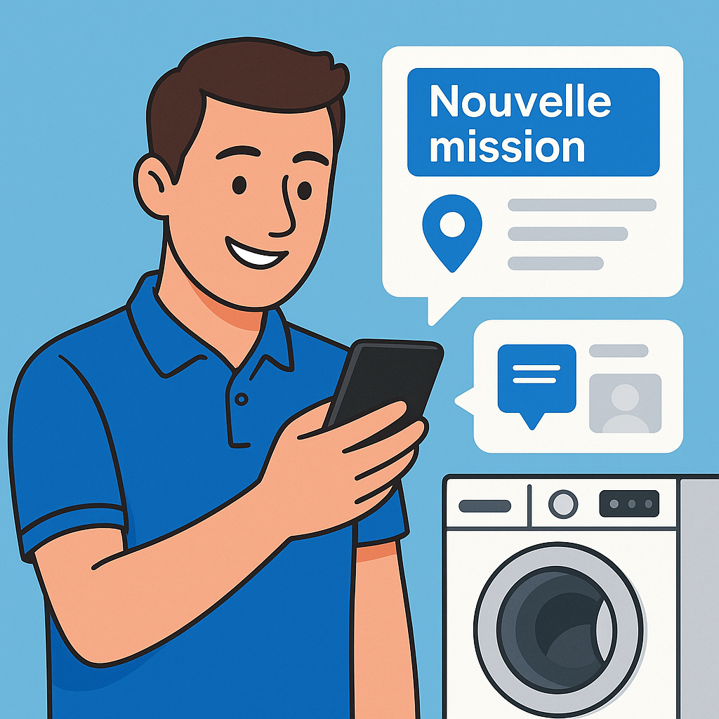 Le voyageur fait une demande